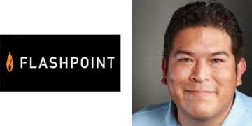 image of Chris Camacho, and flashpoint logo