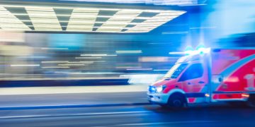 Hospital ambulance