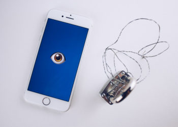 Phone hack eyes lock
