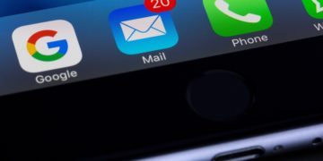 Mobile phone email