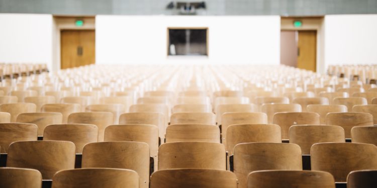University lecture hall