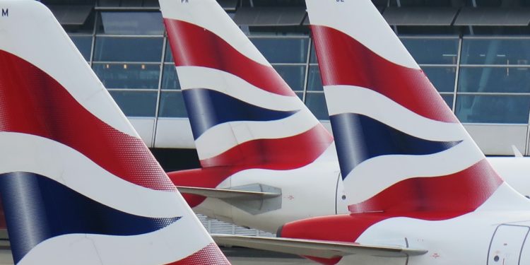 British Airways plane