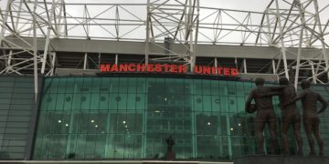 Manchester United football stadium