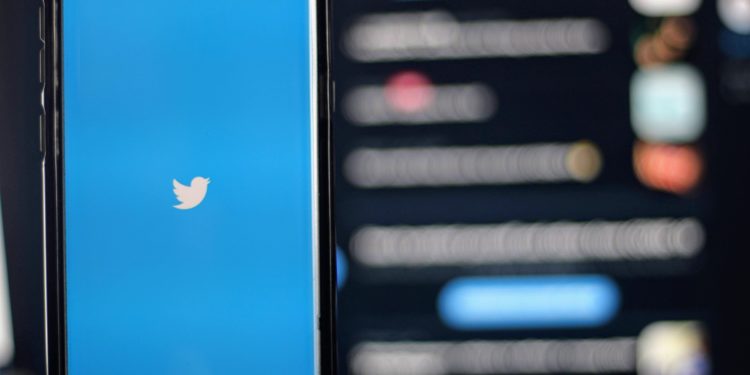 Twitter on an iPhone