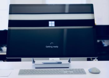 A Microsoft office device opening