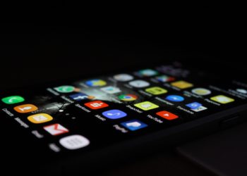 Smartphone with apps