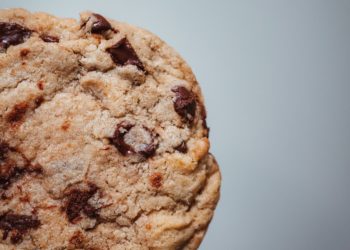 A chocolate chip cookie