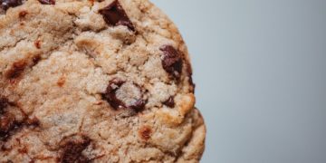 A chocolate chip cookie