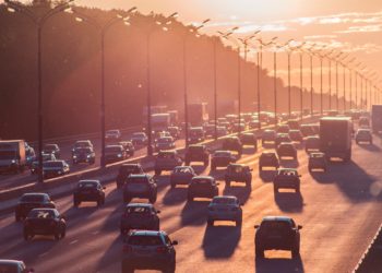 A road full of traffic