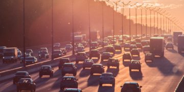 A road full of traffic