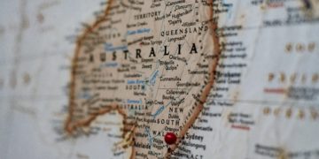 Map of Australia
