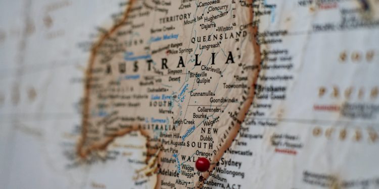 Map of Australia