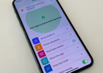 Contact tracing application
