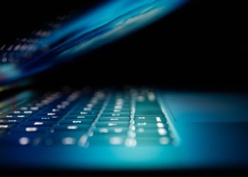 Macbook pro, lit up