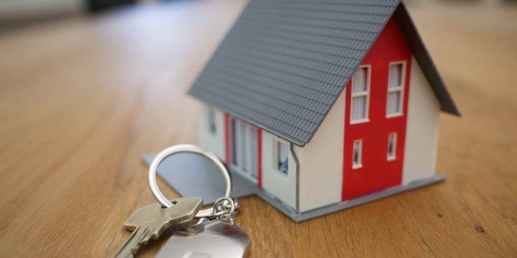 Keys and house key chain