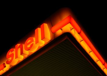 A Shell garage