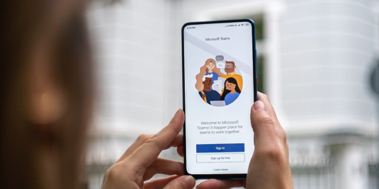 Microsoft teams application