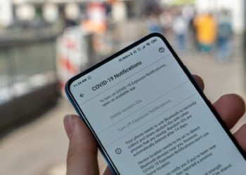 Covid-19 contact tracing application for iPhone asking for bluetooth permission