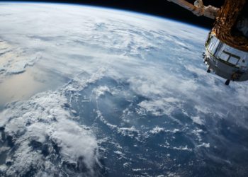The view of earth from space