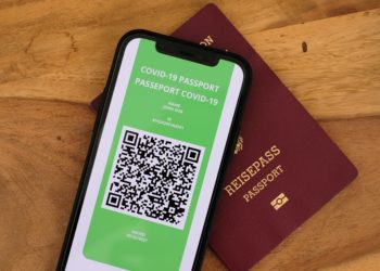 QR code COVID passport