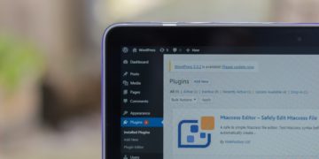 wordpress dashboard