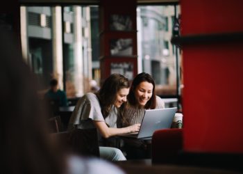 women on laptop