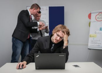 stressed boss