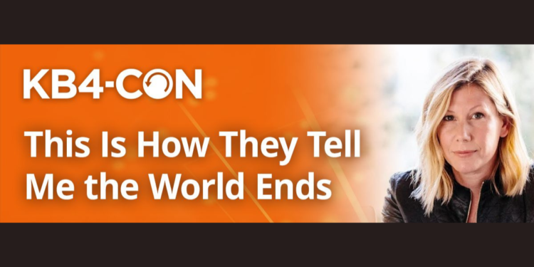 KB4-Con: This is How Nicole Perlroth Tells Us the World Ends