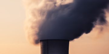 nuclear power stack