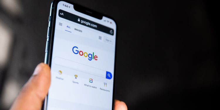 Google on phone