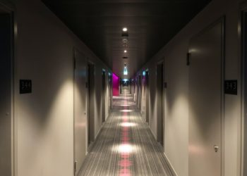 Empty Hotel Hall