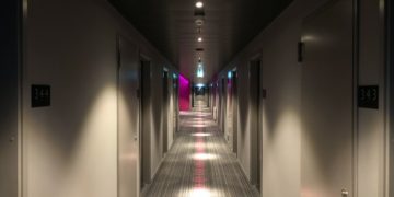 Empty Hotel Hall