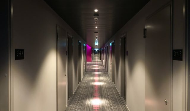 Empty Hotel Hall