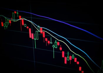 Coloured lines on a screen