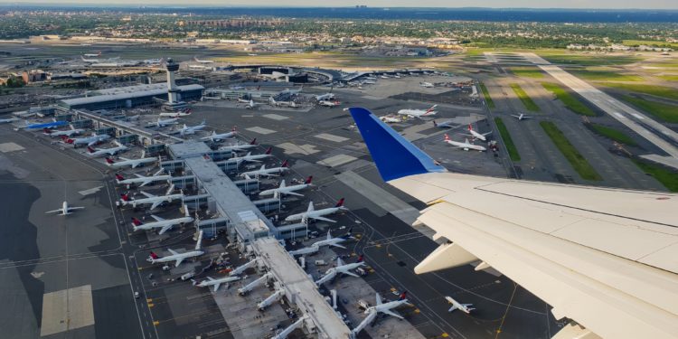 Airplanes at airport