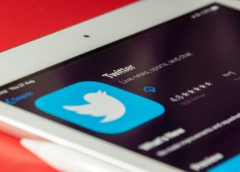 Twitter app on phone