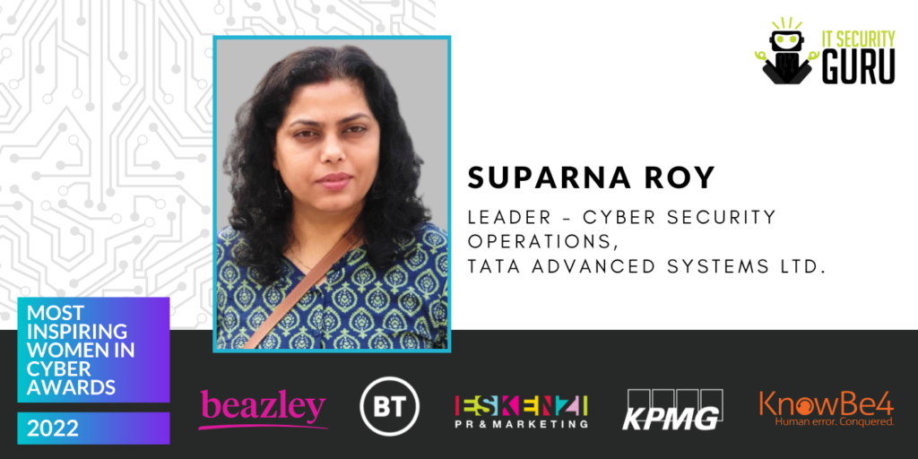 #MIWIC2022: Suparna Roy, TATA Advanced Systems