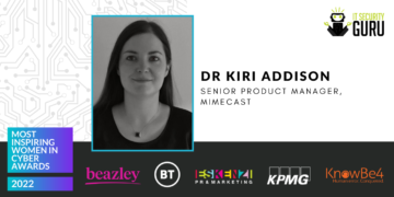 #MIWIC2022: Dr Kiri Addison, Mimecast