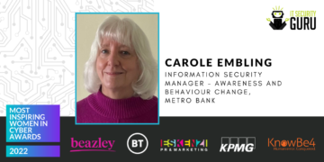 #MIWIC2022: Carole Embling, Metro Bank