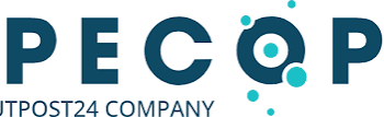 Blue logo, capitalised letters. SPECOPS.