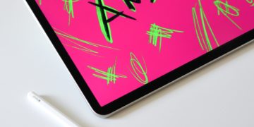iPad with Anxiety written on it in capitals.
