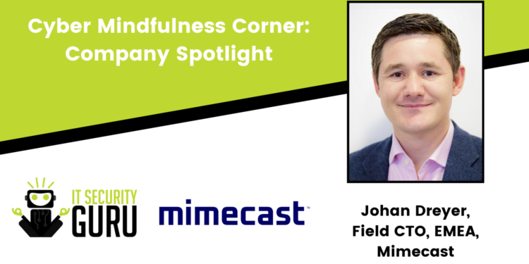 Johan Dreyer Mimecast Field CTO EMEA
