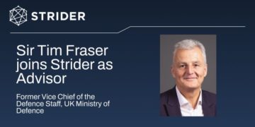 Strider Technologies Names Royal Navy and UK Ministry of Defence Veteran, Admiral Sir Tim Fraser, as an Advisor