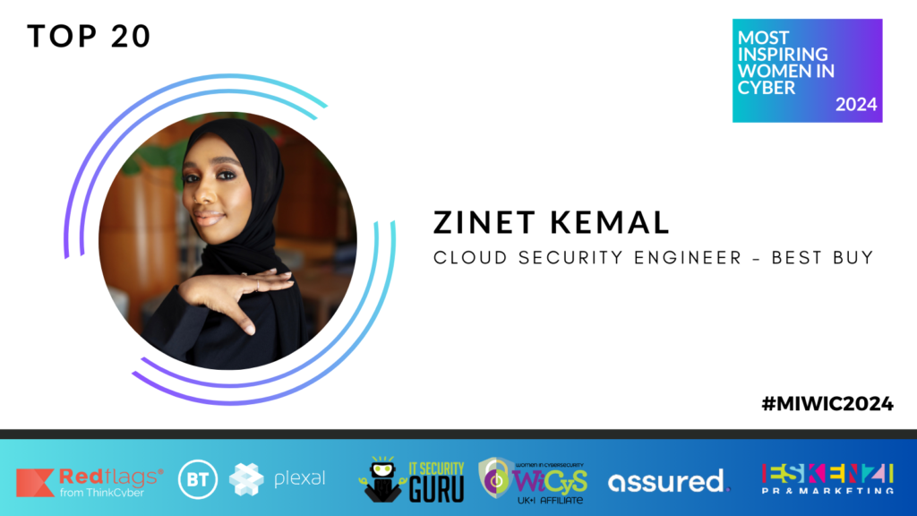 #MIWIC2024: Zinet Kemal, Cloud Security Engineer - Best Buy