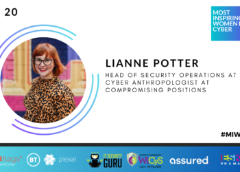 #MIWIC2024: Lianne Potter, Head of SecOps at ASDA and Cyber Anthropologist at Compromising Positions
