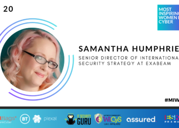 #MIWIC2024: Samantha Humphries, Senior Director of International Security Strategy at Exabeam