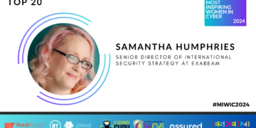 #MIWIC2024: Samantha Humphries, Senior Director of International Security Strategy at Exabeam