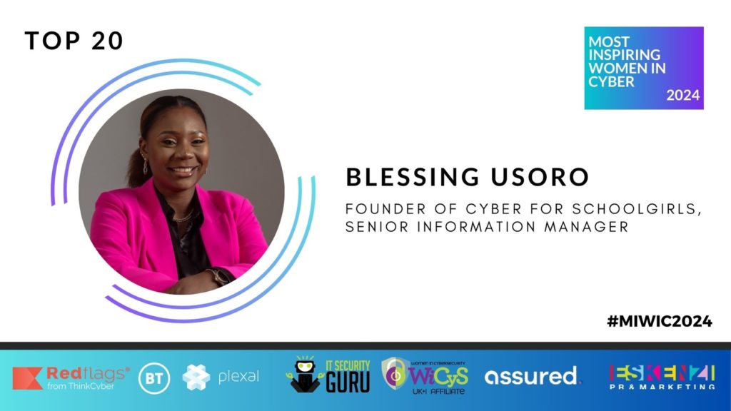 #MIWIC2024: Blessing Usoro, Cyber for Schoolgirls
