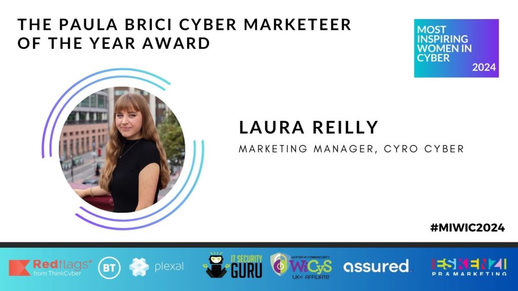 #MIWIC24 Cyber Marketeer of the Year: Laura Reilly