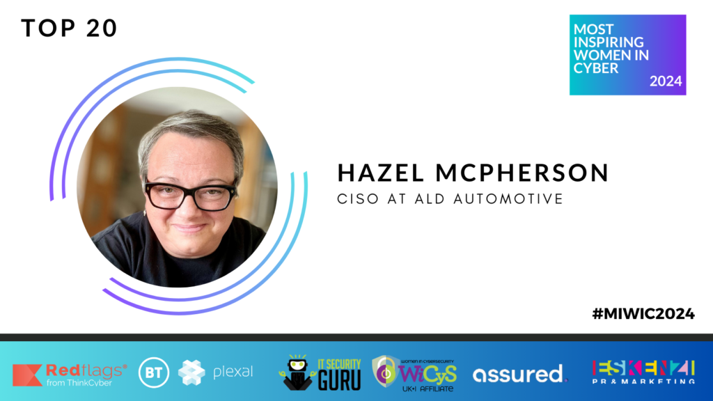 #MIWIC2024: Hazel McPherson, CISO at ALD Automotive